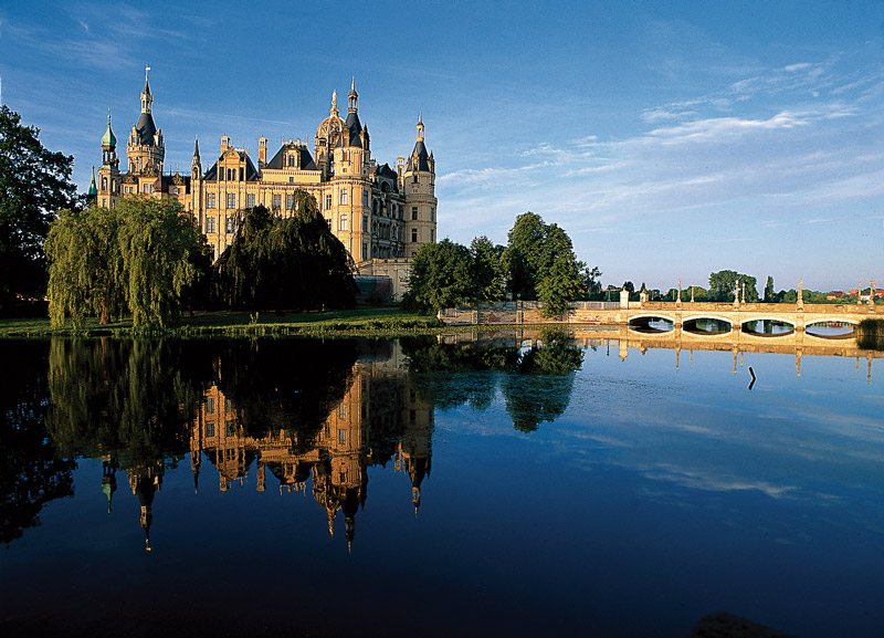Schwerin Castle, probably the prettiest seat of parliament in Germany