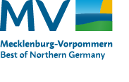 Die Abbildung zeigt das Landessignet von Mecklenburg-Vorpommern mit dem Zusatz "Mecklenburg-Vorpommern, Best of Northern Germany".